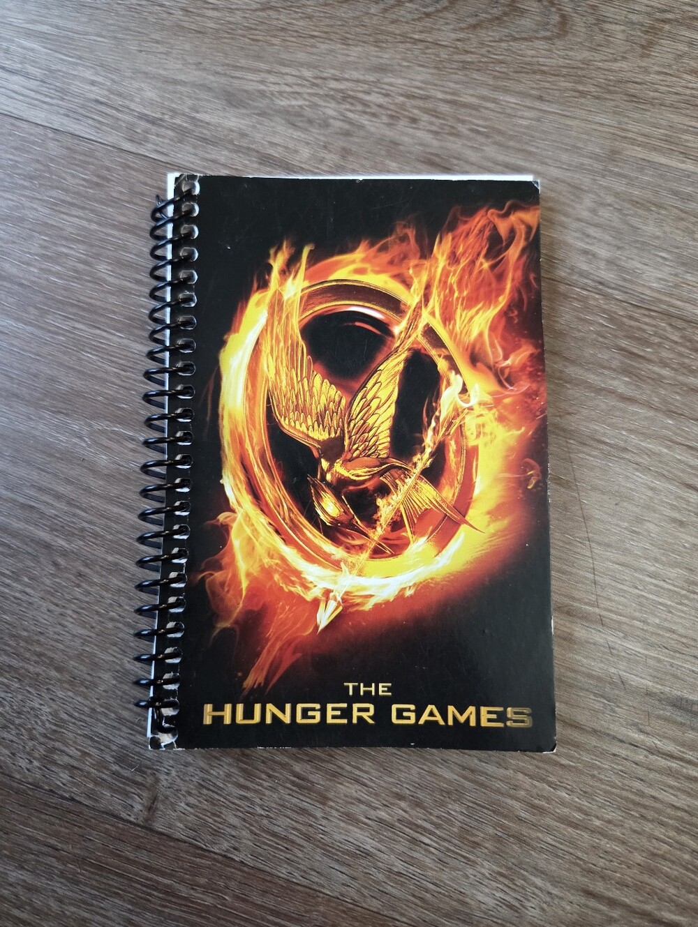 2012 Lions Gate Films The Hunger Games Small Spiral Notebook Journal Original